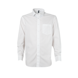 Camisa Trevira Comfort Blanca Manga Larga