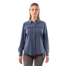 Camisa Antakari Spandex Azul Mujer