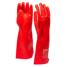 Guante PVC Rojo